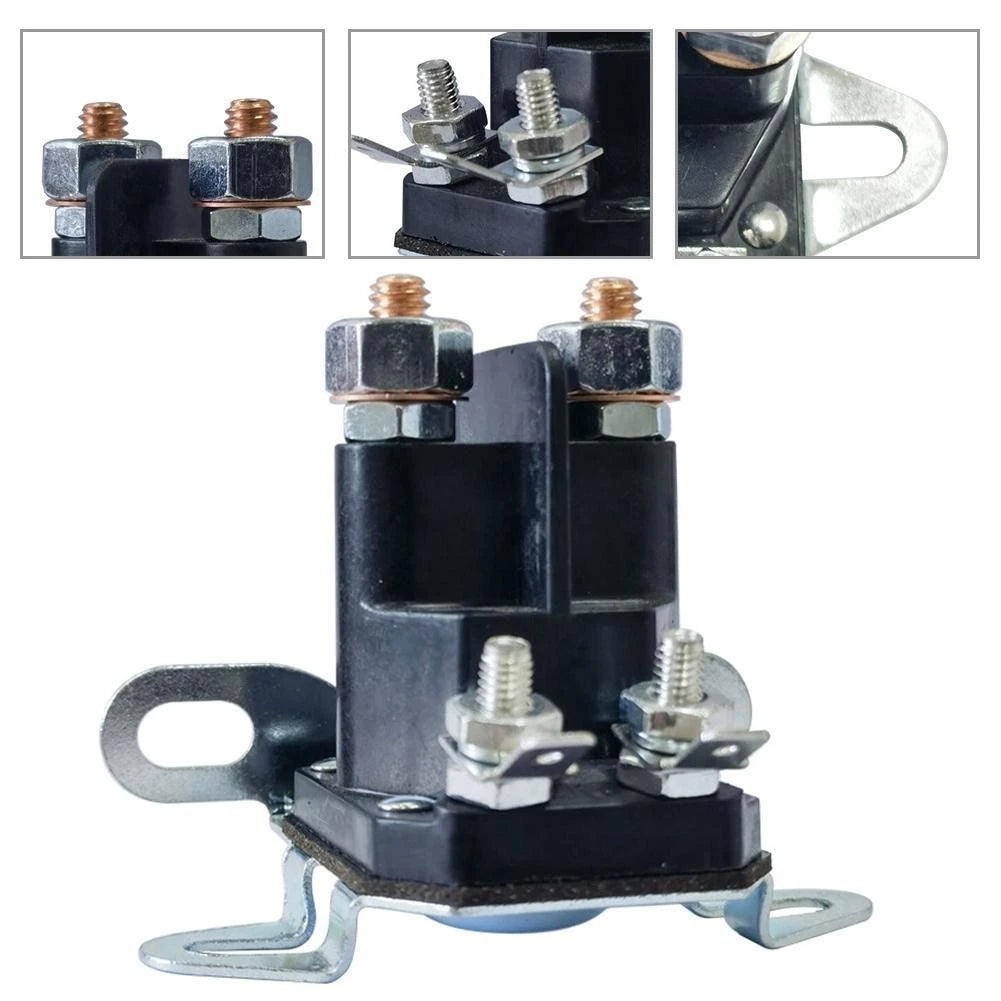 Starter Solenoid for Ride On Tractor Snowmobile Utility Vehicle (4 Pole)