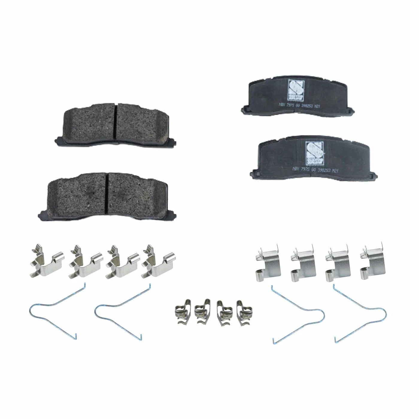 Brake Pad Set for Toyota Previa (1991–1996) Front and Rear