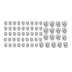 61X Engine Topper Bolt Caps Cover Chrome for Harley Twin Cam FLH (1999-2006)
