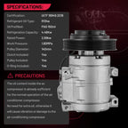 A/C Compressor with Clutch for Toyota Corolla Matrix L4 1.8L (2003–2008) CO 27000C