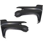 Set of 2 CAPA Fenders for Toyota Tundra (2022–2024) Front LH & RH