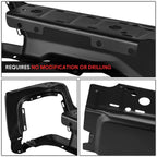 Right Rear Bumper End Cap for Ford F-250 SD (2023–2025) - Black, Parking Sensor Hole