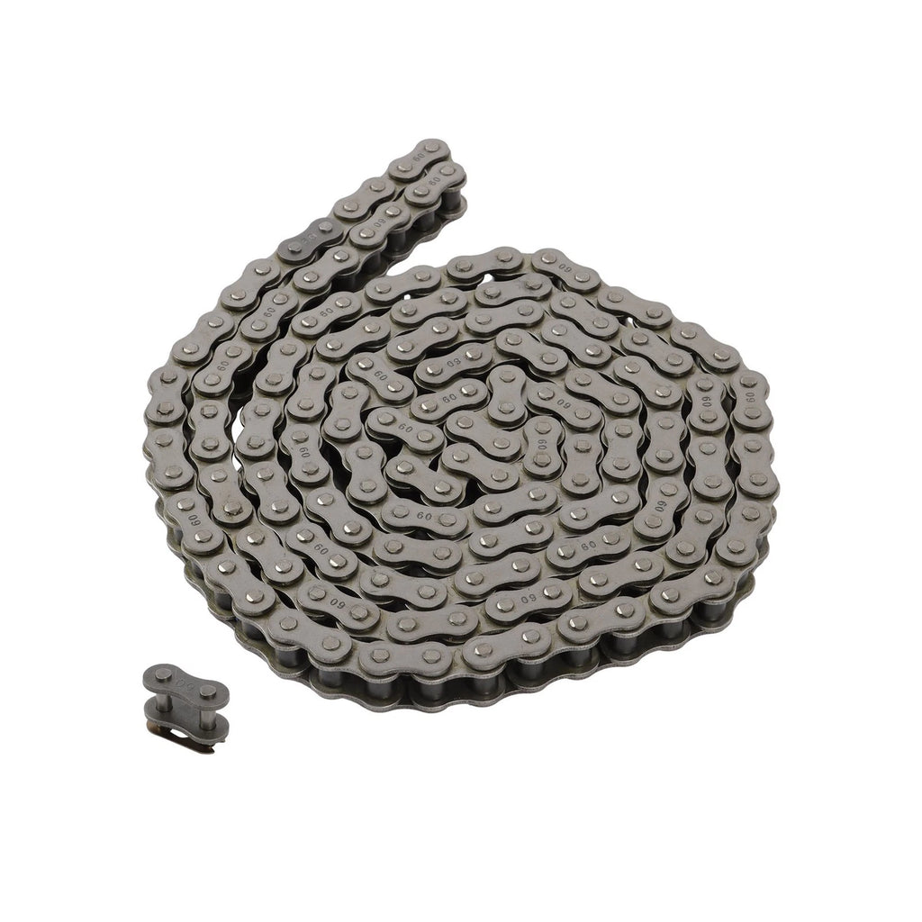 10 Feet Heavy Duty Roller Chain with 2 Connecting Links for Automotive Use
