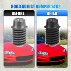 2pcs Rear Hood Adjust Bumper Stop w/ Rubber Cap for Buick Regal  No.10153705