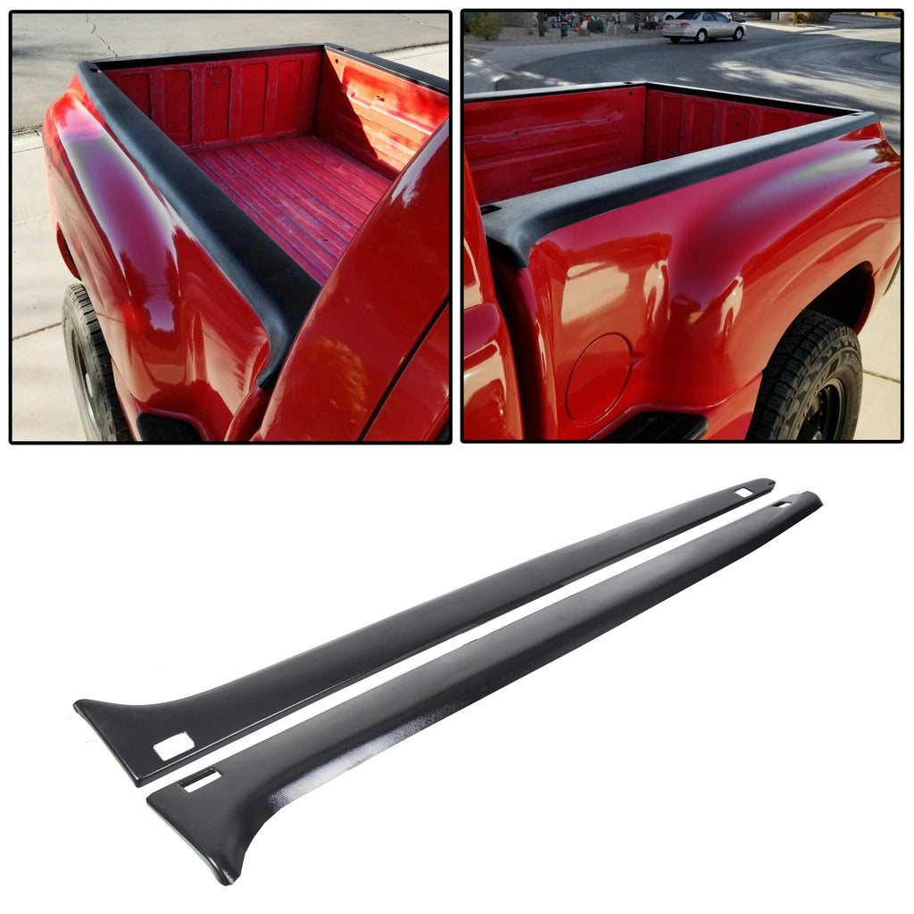 Set of 2 Bed Rail Caps for Chevy Silverado GMC Sierra 1500 (1999–2005)