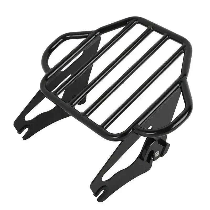 BLACK  Up Luggage Rack for Harley Touring Street Glide Road Glide (2009-2023)