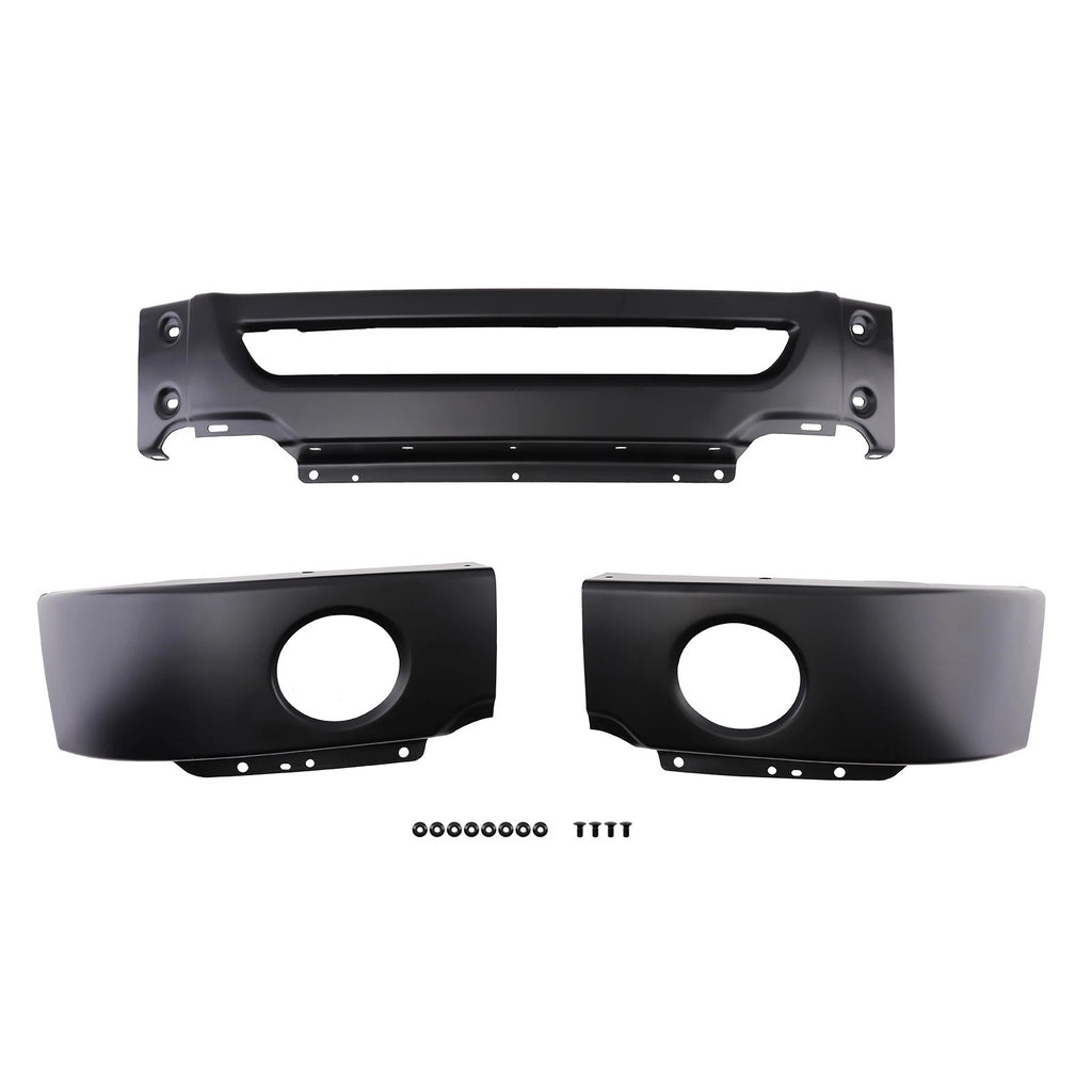 Front Bumper Face Bar for Ford F150 (2006–2008) FO1002401 Steel Fog Holes