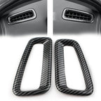 Carbon Fiber Inner Dash Side Air Vent Outlet Cover for Honda Civic (2022)