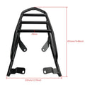 Rear Rack Tube Type Black Carrier for Yamaha XSR700/XTribute (2017–2023)