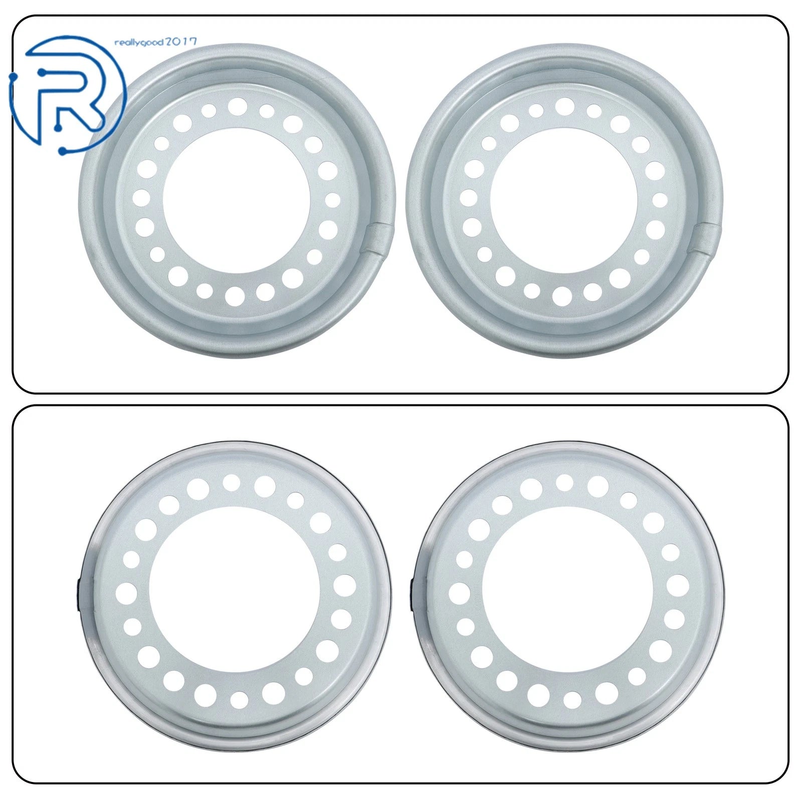 Set of 2 Auto Wheel Balancers for 22.5" Wheel Steer Axle