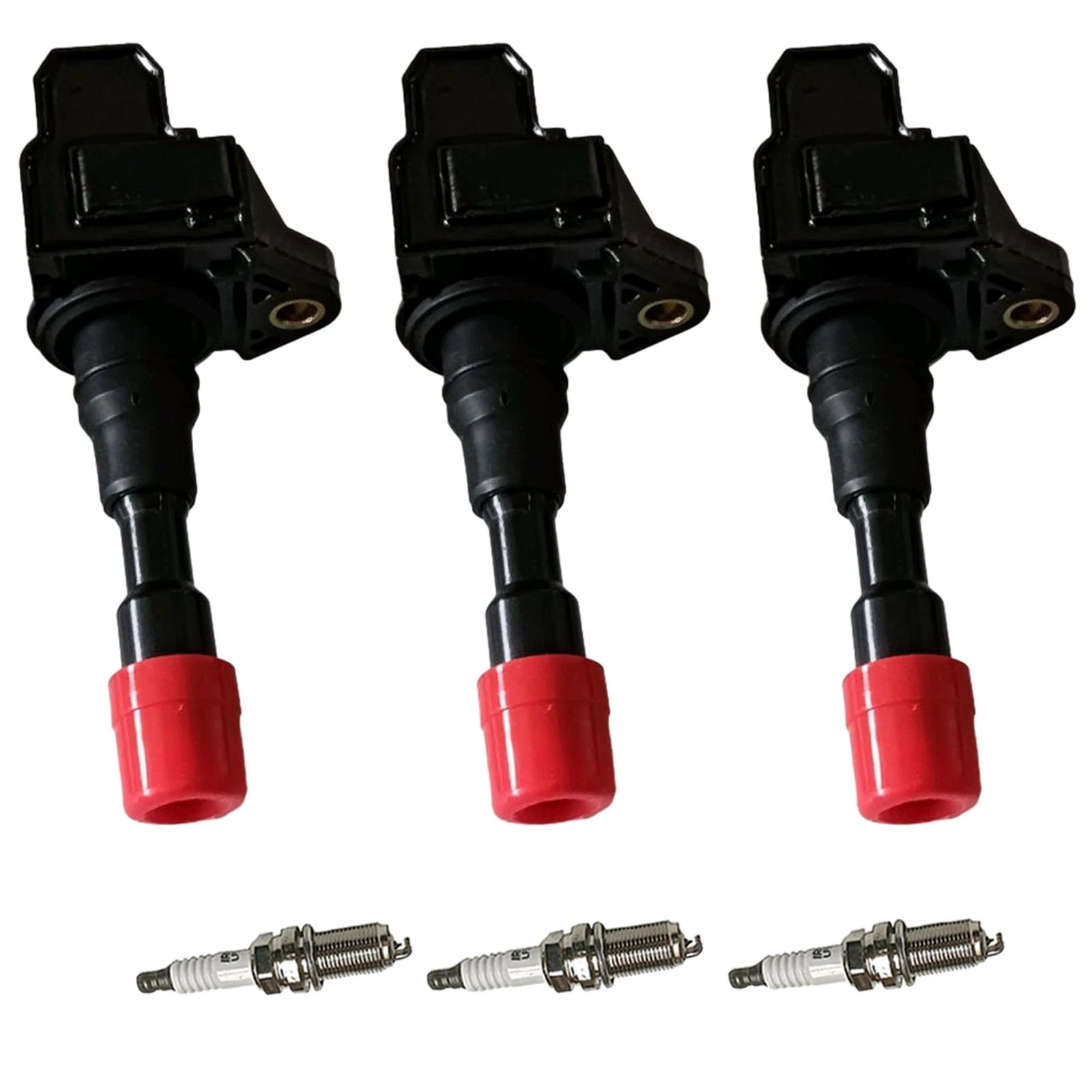 Set of 3 Ignition Coils & Iridium Spark Plugs for Honda Insight (2000–2006)