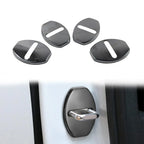 Black Door Lock Protective Cover for Audi A3 A4 TT S3 VW Golf Passat Tiguan