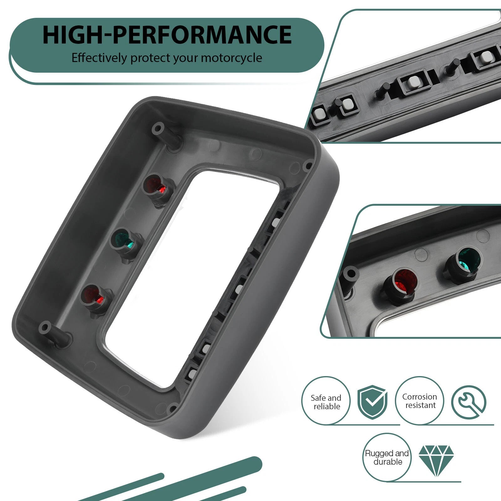 Speedo Meter Dash Upper Cover for Honda Rancher 350 (2000-2006)