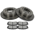 Rear Brake Rotor Ceramic Pad for Toyota 4Runner, FJ Cruiser, Lexus GX460