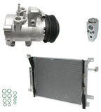 AC Compressor Kit With Condenser for Ford Mustang 5.0L (2013–2014)
