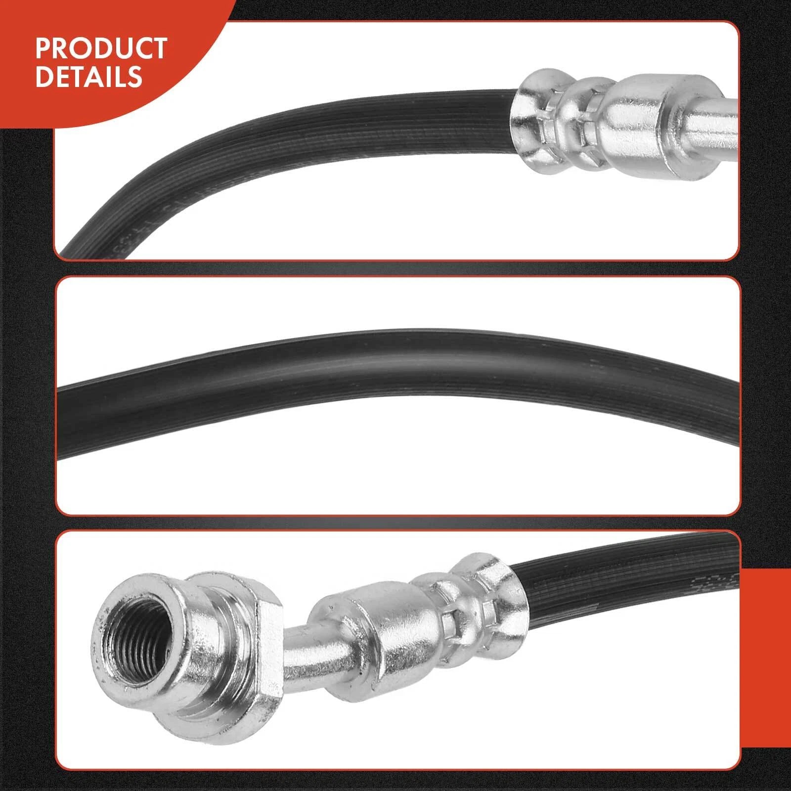 Rear Driver Brake Hydraulic Hose for Toyota Prius 2007–2009 (1.5L)