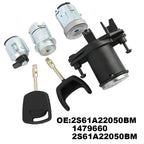 Ignition and Door Lock Set for Ford Fiesta V (2001–2008) with Trunk Lock