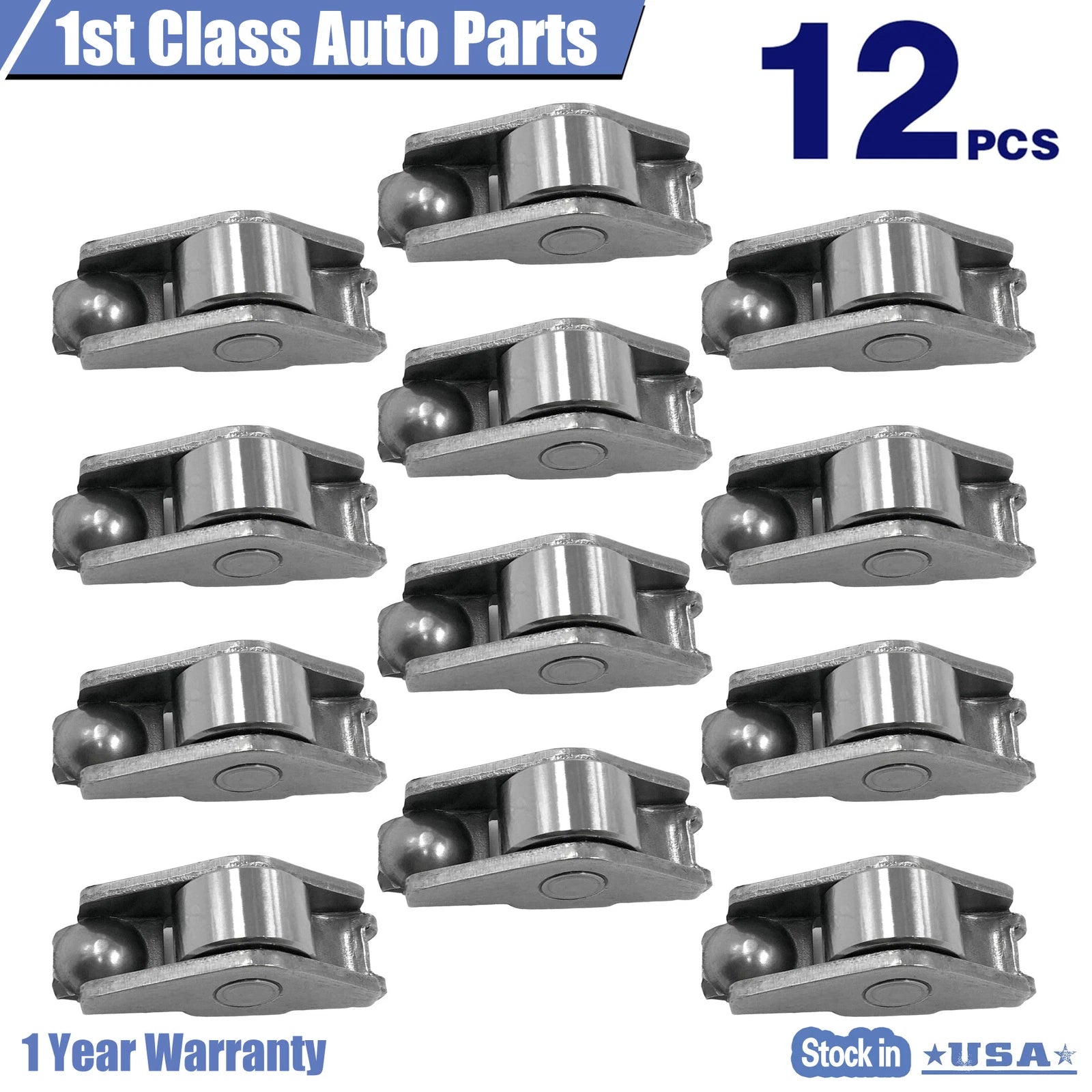 12PCS Rocker Arm Set for V6 Chevy Buick Cadillac (1990-2023)