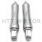 HTTMT Chrome Foot Pegs for Victory Hammer Vegas 8 Ball (2004–2017)
