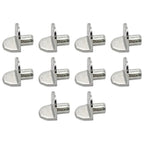 Plastic Alloy Shelf Supports for Cabinets Bookcases (5mm)