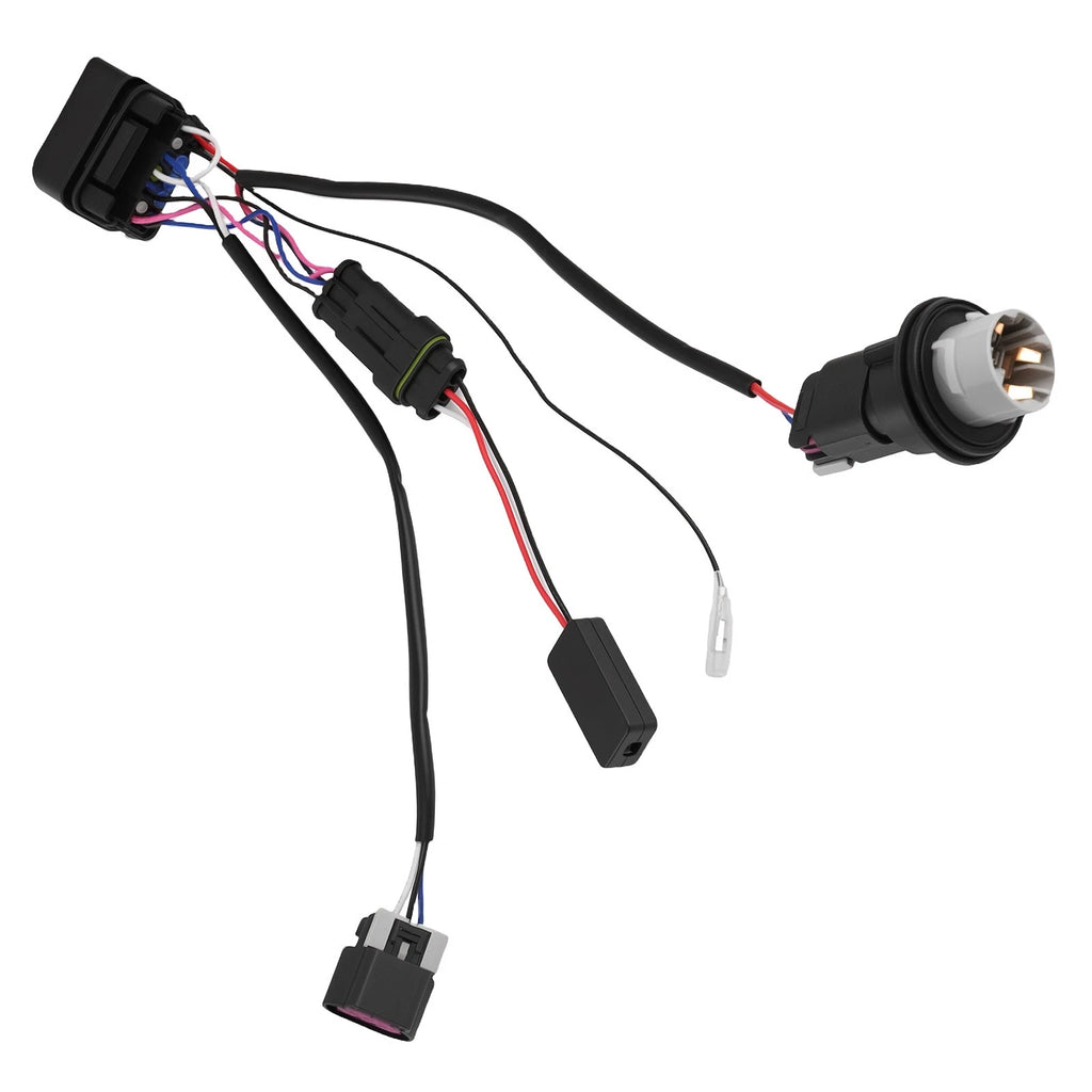2X Headlight Wiring Harness Adapter for Dodge Ram 1500 2500 3500 (2013–2018)