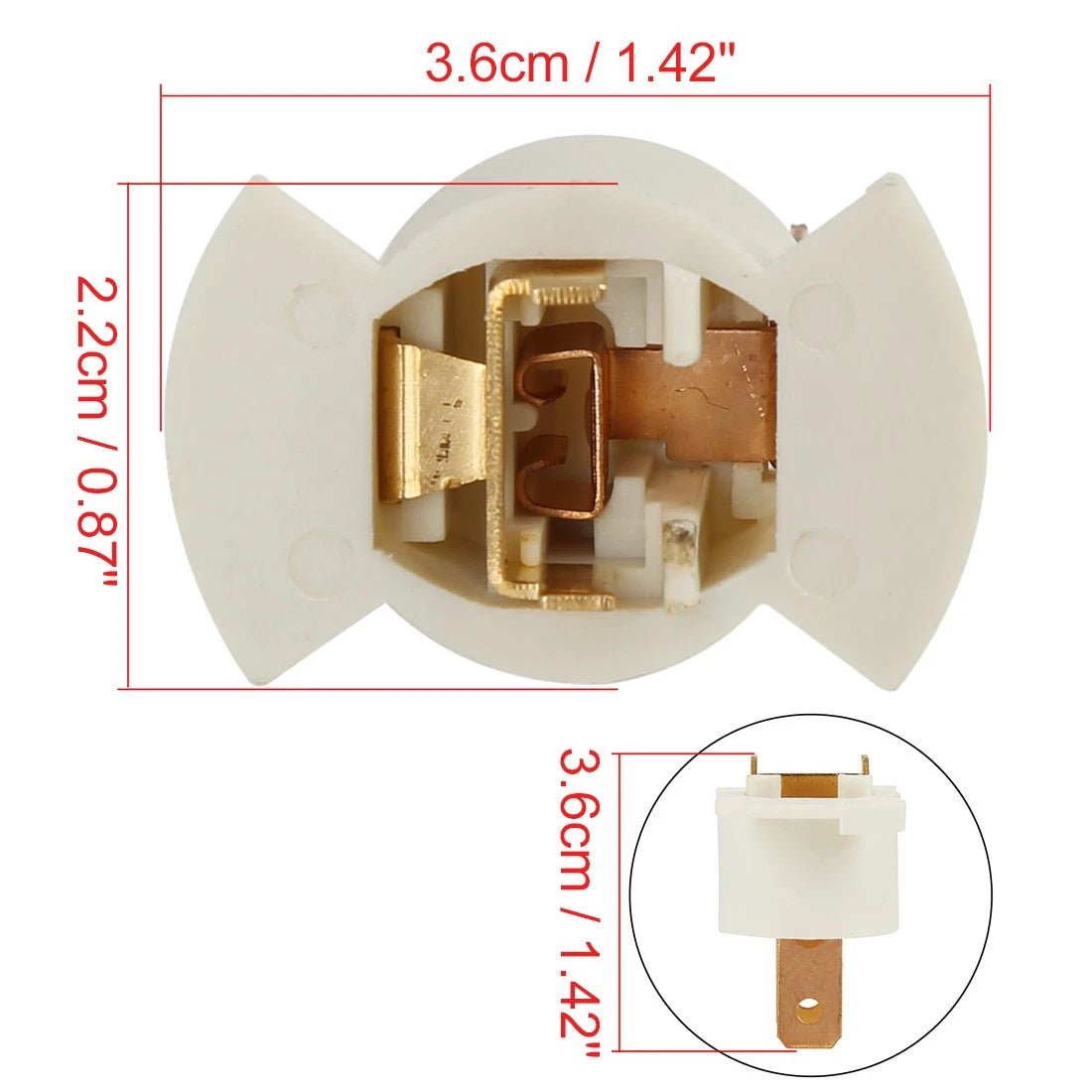 Headlight Bulb Socket Holder Connector for Honda CR-V (2005–2006) 33116-SD4-961