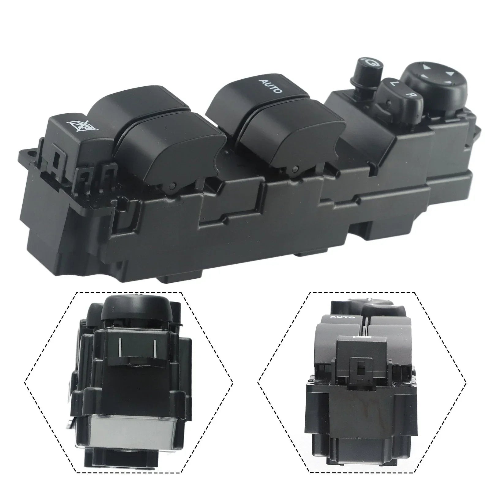 Switch Control Glass Lifter Front Left Button for Mazda
