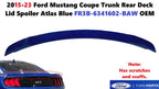 Trunk Rear Deck Lid Spoiler for Ford Mustang Coupe (2015–2023) Atlas Blue FR3B-6341602-BAW
