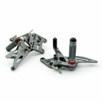 Rearset foot pegs for Honda CBR600RR (2007–2008) B1 T9 Gray