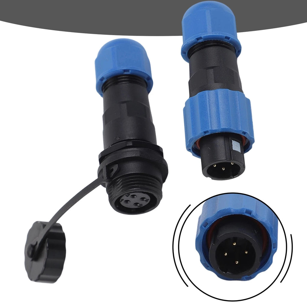 Waterproof Aviation Socket Connector SD13 Male Female IP68 for