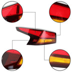 Rear Outer Tail Light Assembly Chrome for Nissan Altima (2019-2020)