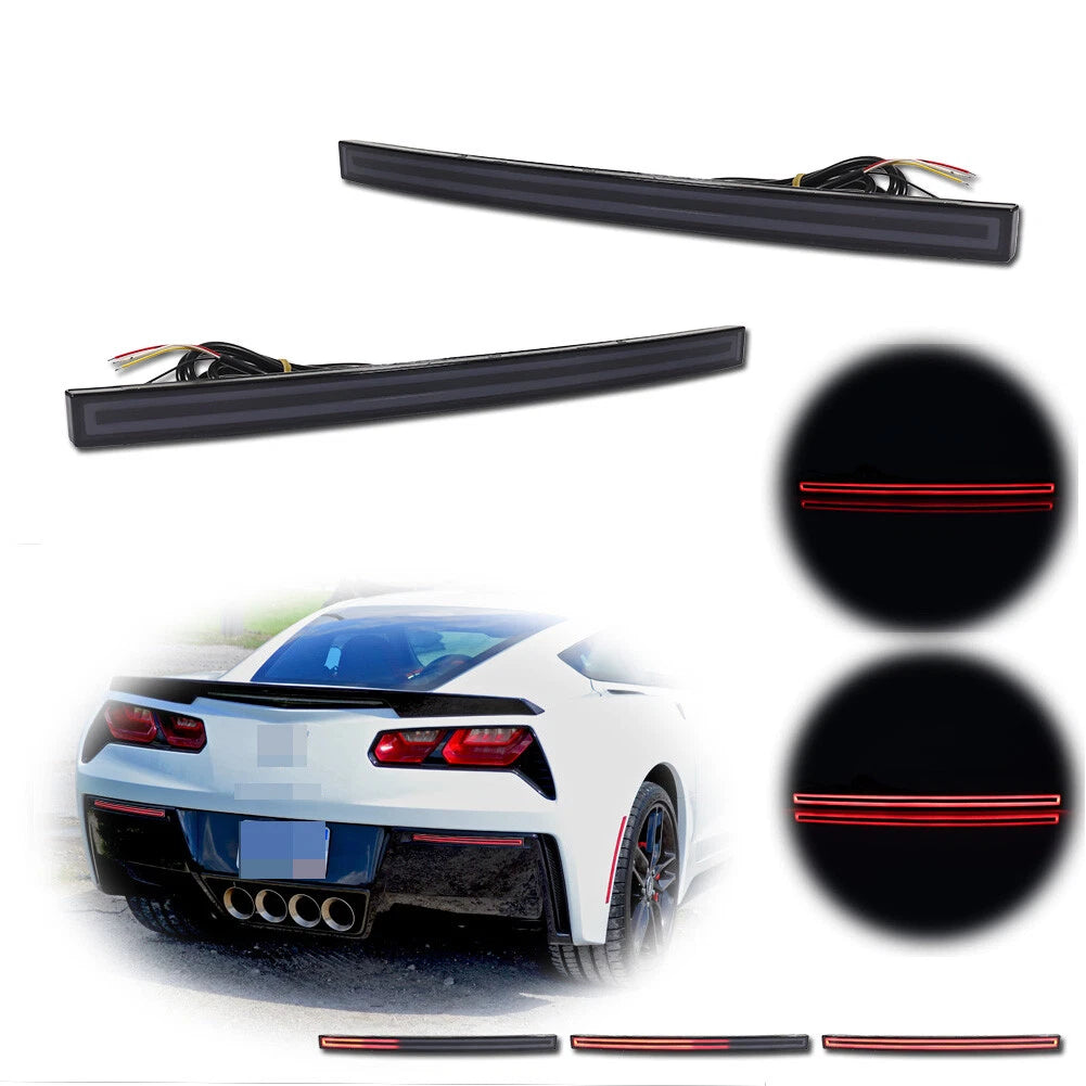 Sequential LED Brake Signal Light for Chevy Corvette C7 (2014–2019)