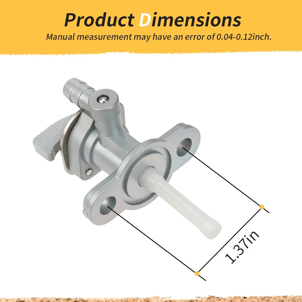 Fuel Valve Petcock #51023-1115 for Kawasaki KX60 KX80 KX100 KX125 KX250 KDX175 (1990–2006)