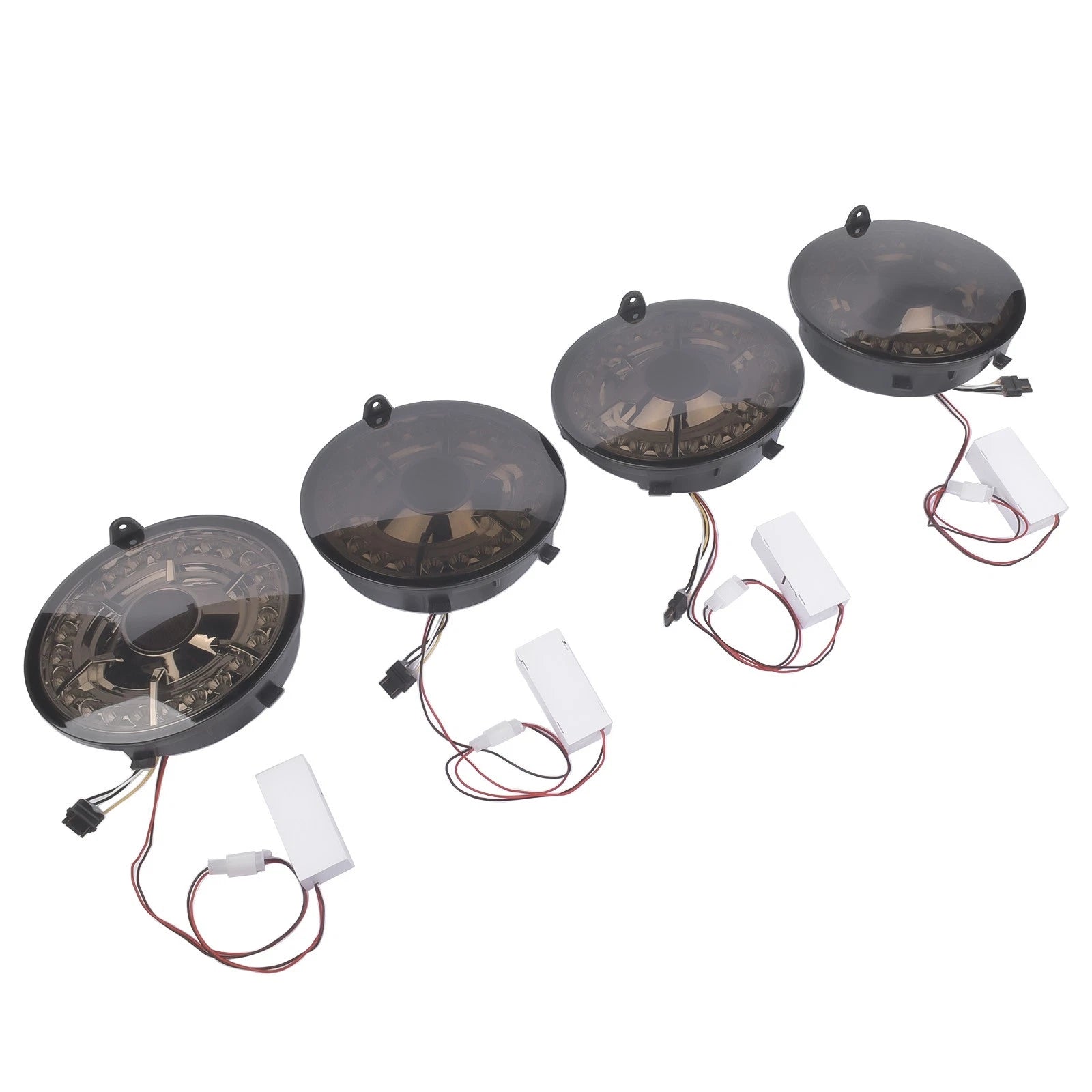 Set of 4 LED Tail Lights for Chevrolet Corvette C6 (2005–2013)