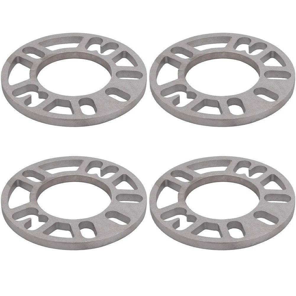 4Pcs 10mm Alloy Aluminum Wheel Spacers for 4 or 5 Stud Cars