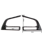 Carbon Fiber Steering Wheel Button Trim Cover for Subaru Forester (2013–2018)