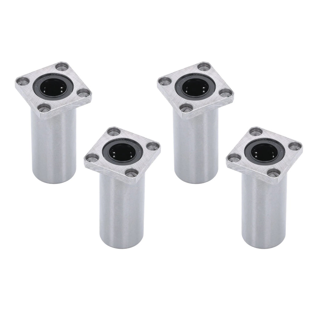Set of 4 Square Linear Bearings for LMK16UU (16mm Bore)