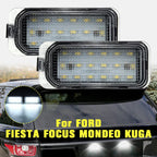 18SMD LED License Plate Light Lamp for Ford Fiesta JA8 (2008–2019)