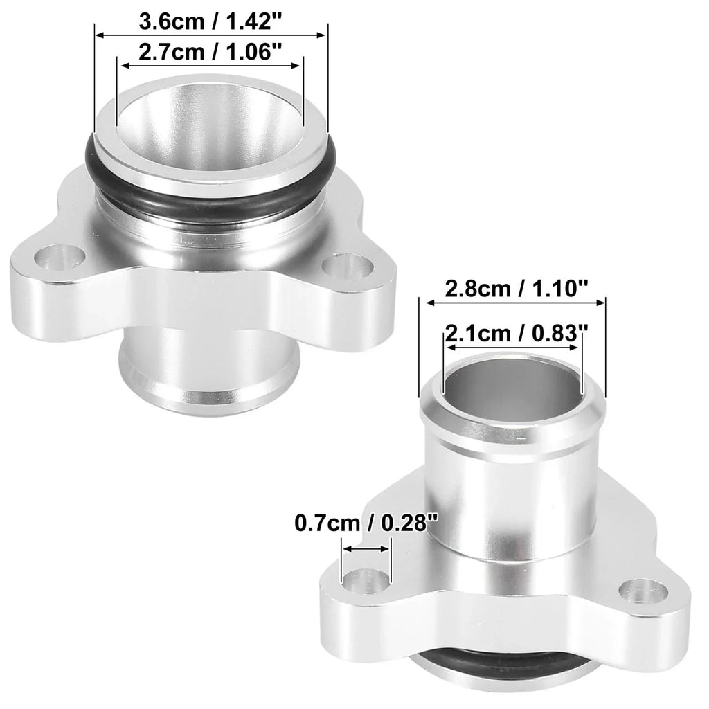 Water Hose Fitting Replacement Set for BMW 325i 335i