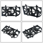 Dual Radiator Condenser Cooling Fan Assembly for Nissan Sentra 2002–2006