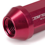 20 PCS Closed End M12x1.25 35mm Tall Pink Aluminum Lug Nuts for JDM Vehicles