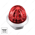 LED Double Fury Lights 1-1/8 Watermelon Clear Lens for Universal Fit (—)