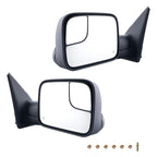 Power Towing Mirror for Dodge RAM 1500/2500/3500 (2002–2009) Heated Black