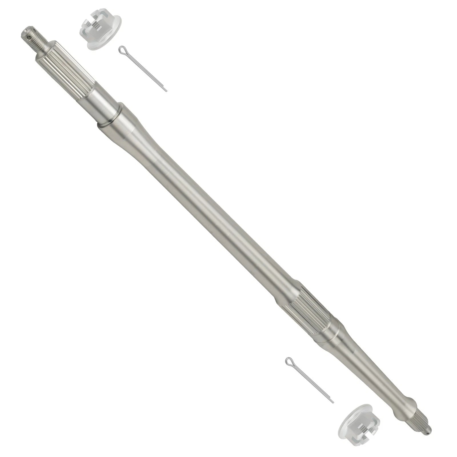 Rear Axle Shaft with Nut Pin for Yamaha Big Bear 350 Kodiak 400 (1998–2001)