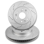 Set of 4 Drilled Disc Brake Rotors for Silverado Sierra Suburban Tahoe