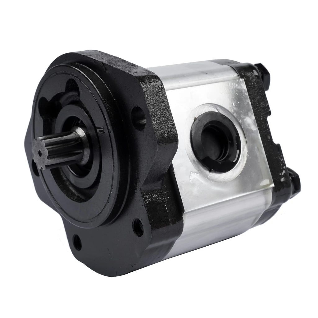 Hydraulic Gear Pump 2-9 GPM 9 Tooth Spline Shaft 3600 PSI for