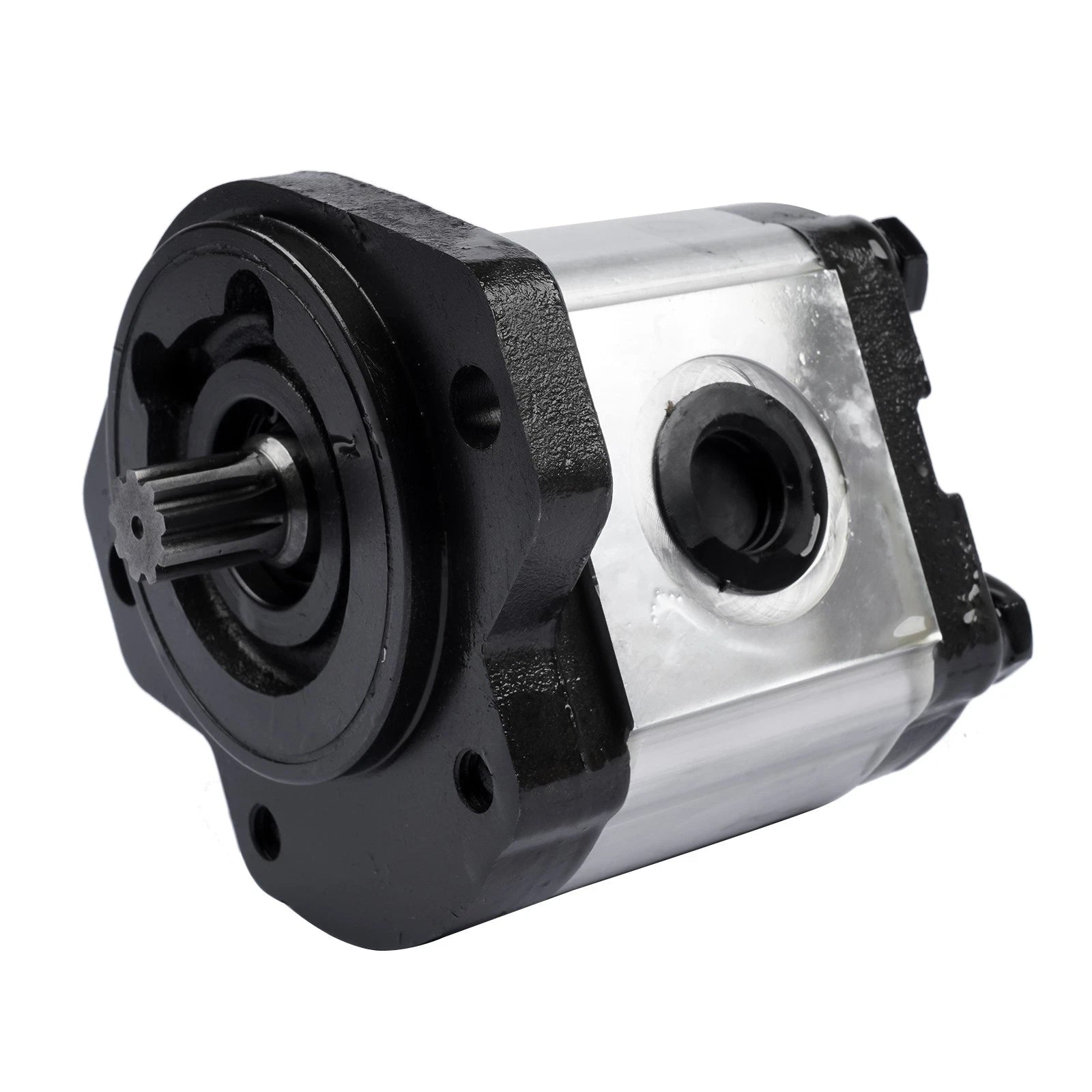 Hydraulic Gear Pump 2-9 GPM 9 Tooth Spline Shaft 3600 PSI for