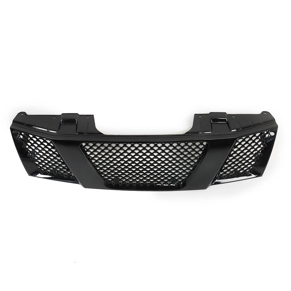 Front Grill for Nissan Frontier (2005-2008) Mesh Gloss Black