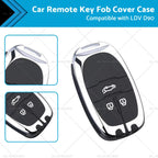 Zinc Alloy Remote Key Fob Case Cover for LDV D90 (3 Buttons)