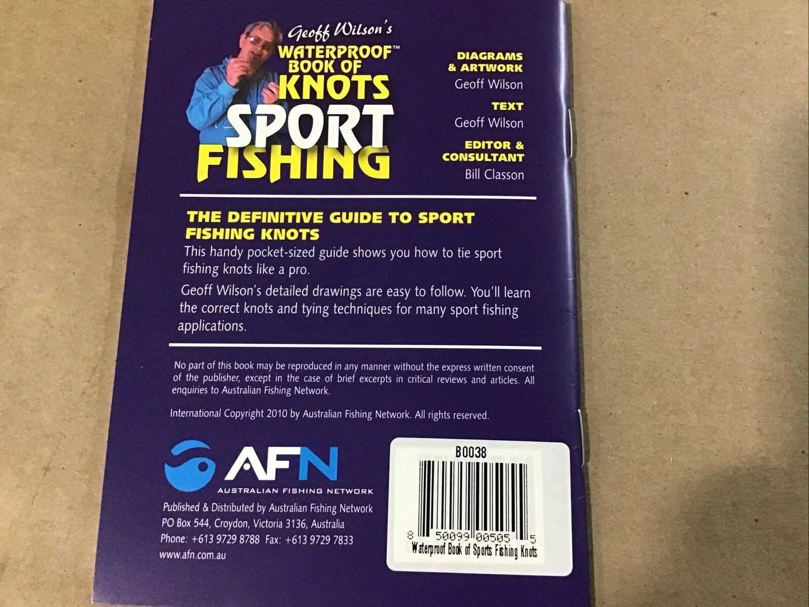 Fishing Knots Book for AFN B0038